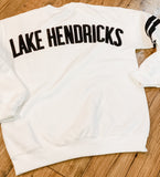 Lake Hendricks Embossed Puff Sweatshirt