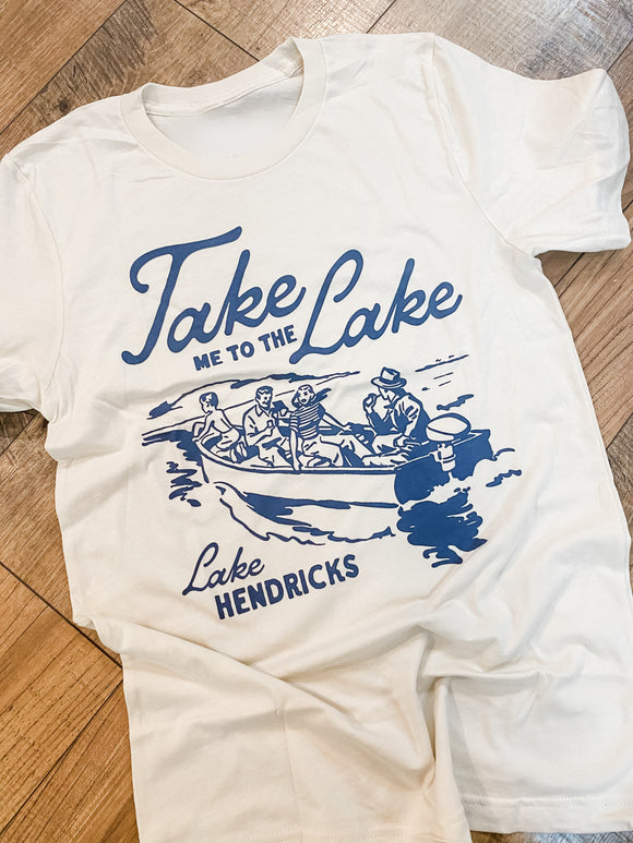 Take Me To Lake Hendricks Natural Tee & Onesie - Kids/Toddler/Baby