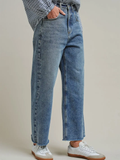 You'll Always Be My Baby Wide Leg Jeans