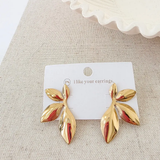 A-OK Boho Leaf Earrings