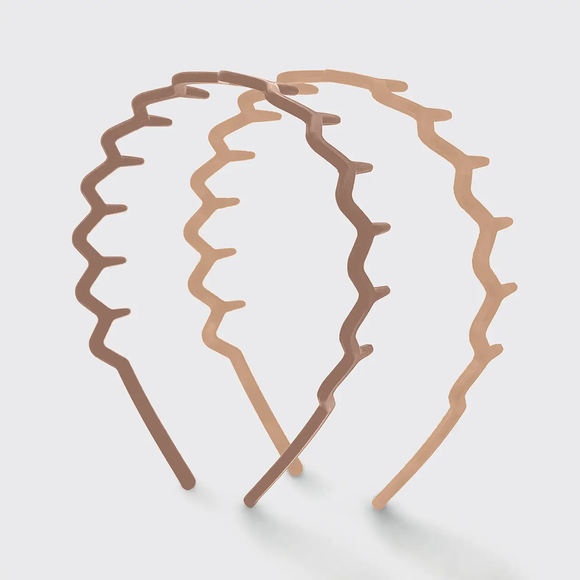 Recycled Zig Zag Headband Set