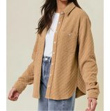 Rock & A Hard Place Textured Button Down