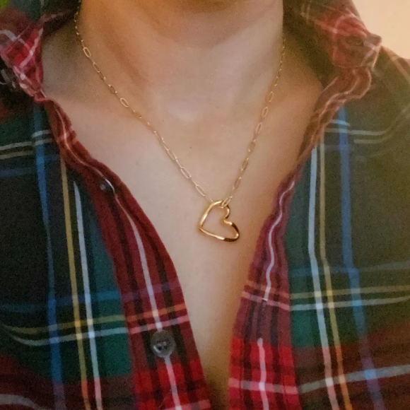 Heart + Chain Necklace