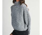 Cowboy Mock Neck Sweater