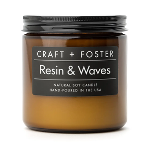 Resin & Waves 12oz Soy Candle