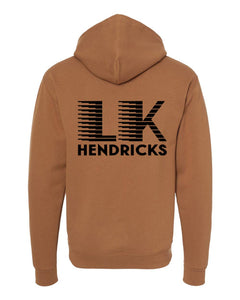 LK Hendricks Golden Pecan + Black Hoodie