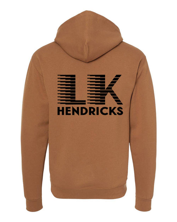 LK Hendricks Golden Pecan + Black Hoodie