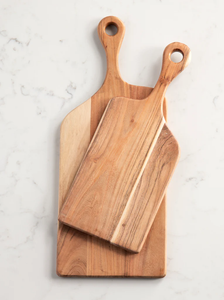 Free Form Acacia Wood Cutting Board Set