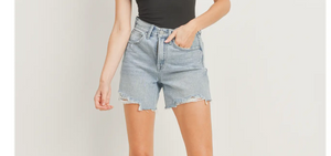 Elevate High Rise Boyfriend Shorts