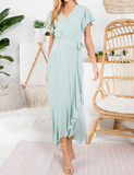 Celebrate With Me Wrap Dress - 3 colors