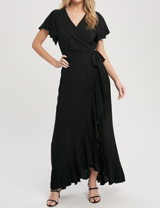 Celebrate With Me Wrap Dress - 3 colors