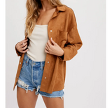 Dance Dance Faux Suede Jacket