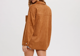 Dance Dance Faux Suede Jacket