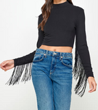 Broken Dreams Fringe Top