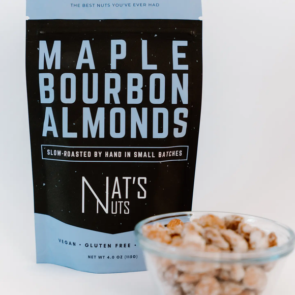 Maple Burbon Almonds