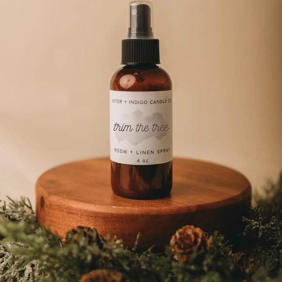 Trim The Tree Room + Linen Spray