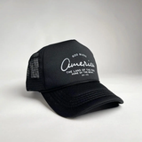 God Bless America Trucker - Black