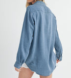 Just Fine Denim Top