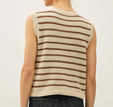 Ellie Mae Waffle Sweater Vest