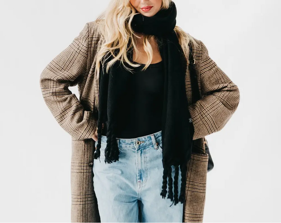 Twyla Twisted Tassel Scarf