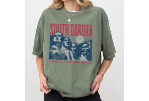 South Dakota Moss Vintage Tee