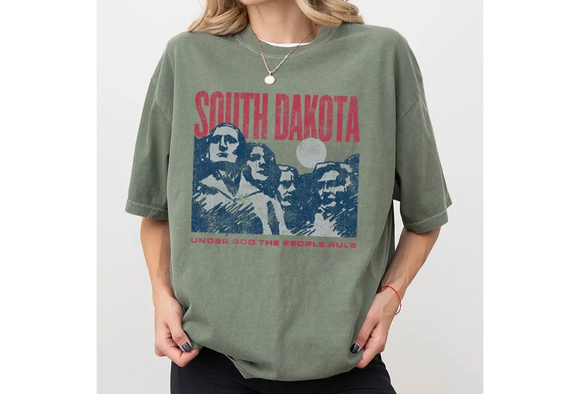 South Dakota Moss Vintage Tee