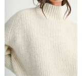 How Sweet Mock Neck Sweater