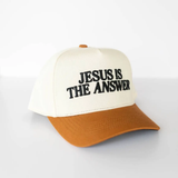 Jesus Is The Answer Hat
