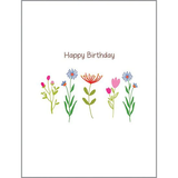 Sweet Little Stems Birthday Greeting Card