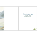 Sympathy Greeting Card : Peaceful Landscape