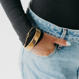 Petal To The Metal Chunky Bangle