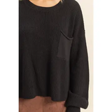 What Could Go Right Pocket Crewneck
