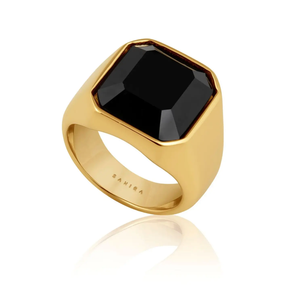 18k Ora Onyx Ring