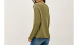 Wrecked Me Waffle Knit Sweater
