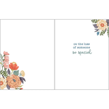 Sympathy Greeting Card : Contempoary Vase