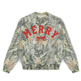 Merry Camo Crewneck
