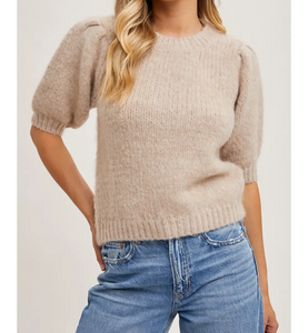 Kaylee Jo Puff Sleeve Sweater