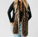 Laine Leopard Scarf