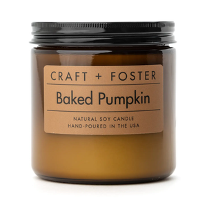 Baked Pumpkin 12oz Soy Candle