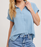 Celebration Cotton Button Up
