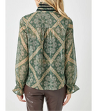 Rock You Sweet Tie Neck Blouse