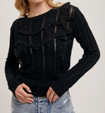 Walk Around Frill Sweater