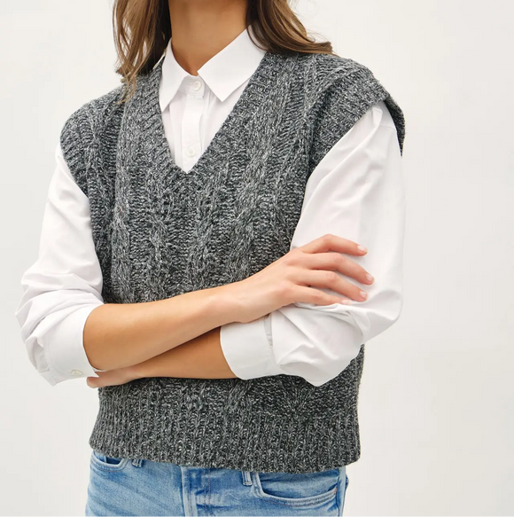 Charlie Chunky Knit Sweater Vest