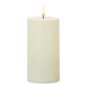 3x7 Ivory Pillar Candle - Uyuni