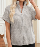 Never Be Apart Zip Sweater