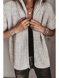Never Be Apart Zip Sweater
