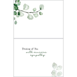 He Will Always Be Remembered Sympathy Greeting Card