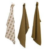 Cotton Woven Tea Towel Set