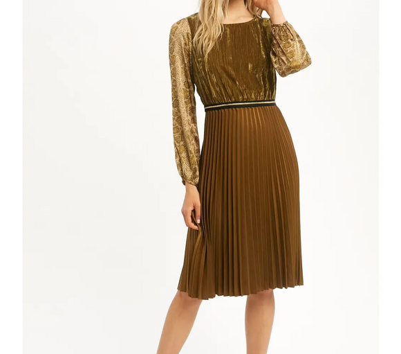 Ready In 5 Pleated Dress