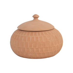 Handmade Terracotta Jar & Lid